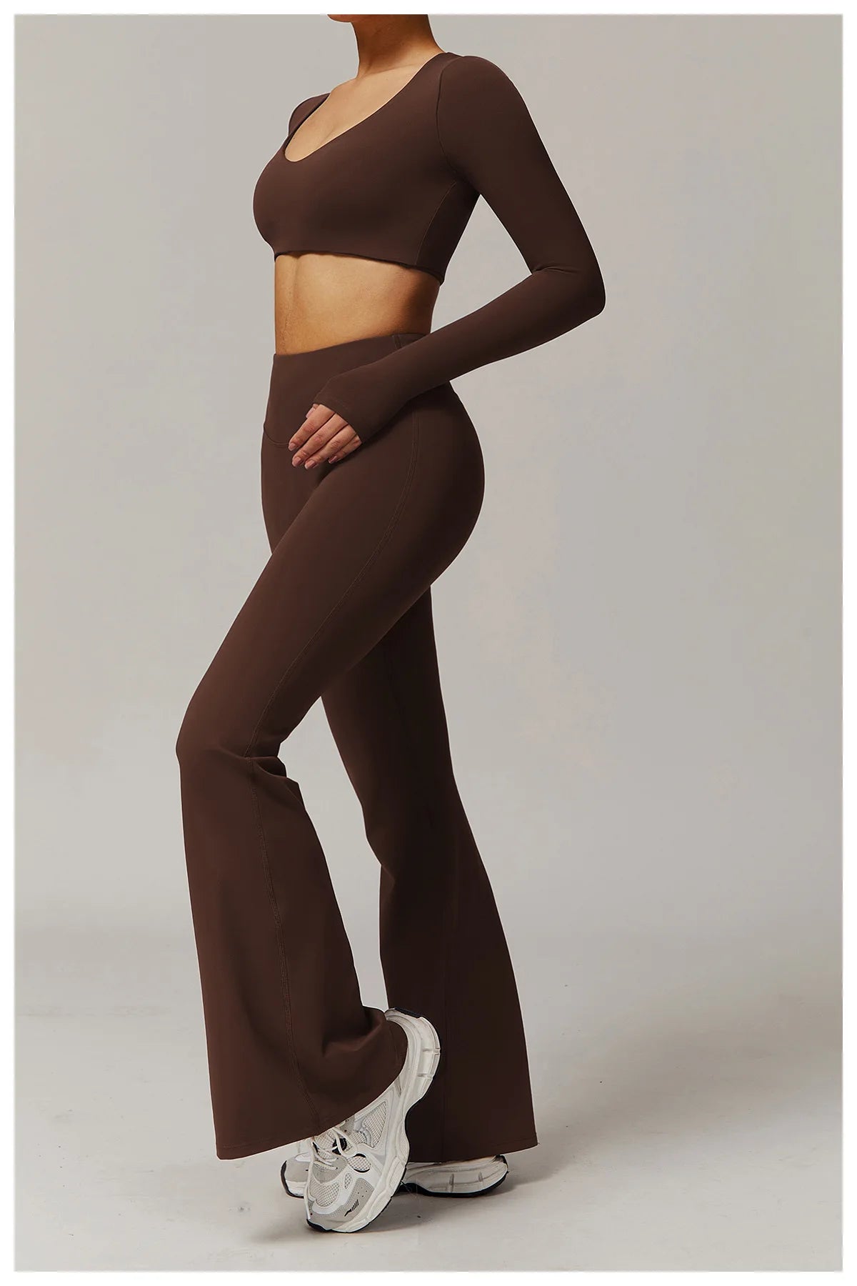 Bell-Bottom and Wide-Leg Leggings