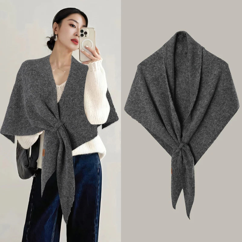Women's Triangular Shawl Korean Version
