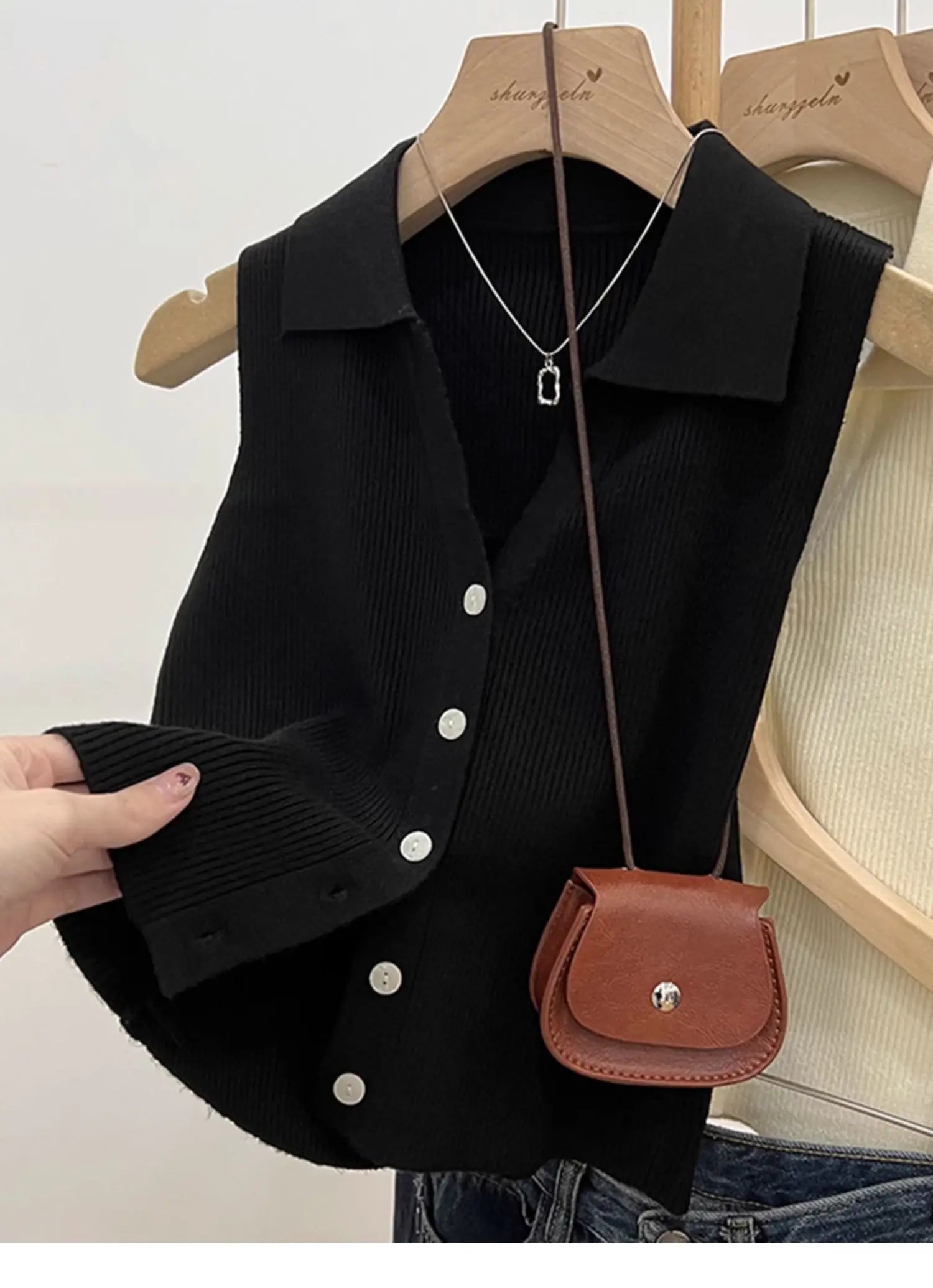 Slim Korean Knitted Cardigan