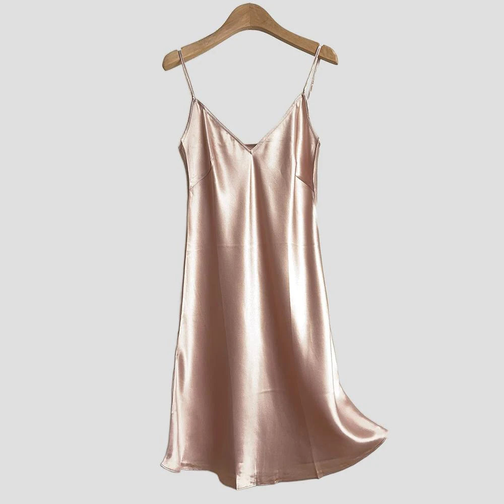 100% Natural Silk Women's Nightgown