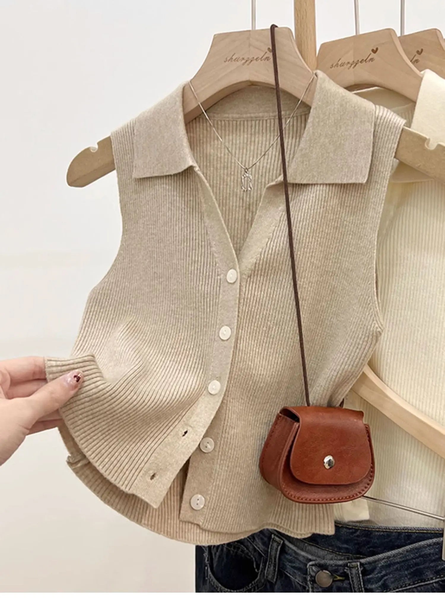 Slim Korean Knitted Cardigan