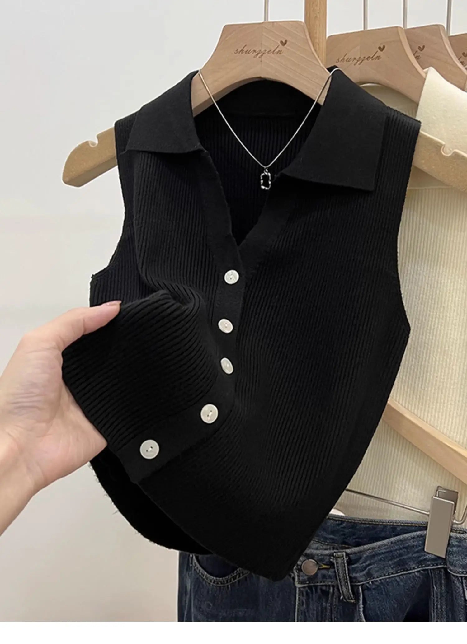 Slim Korean Knitted Cardigan