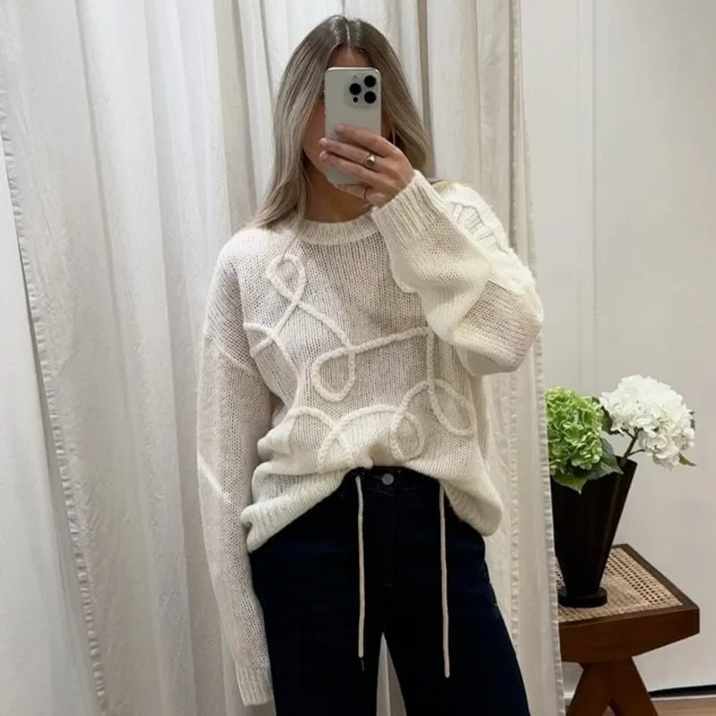 Casual Pink and White Pullover: Style and Comfort for Everyday Life