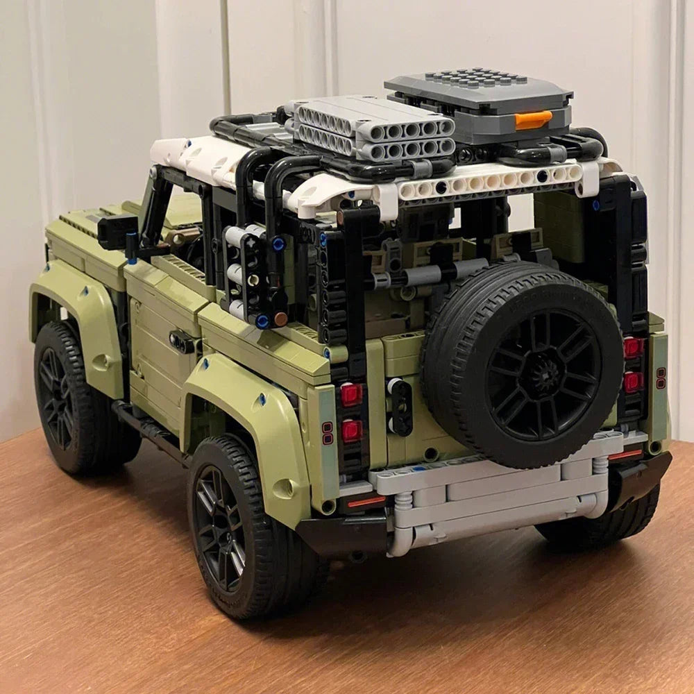 Rover Defender 4x4 Off-Road Car Building Blocks