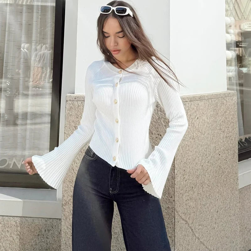 High street style slim fit cardigan