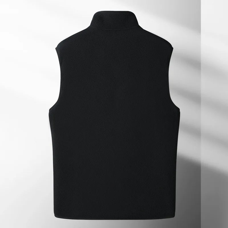 Plus Size Fashion Jacket with Zipper Pockets