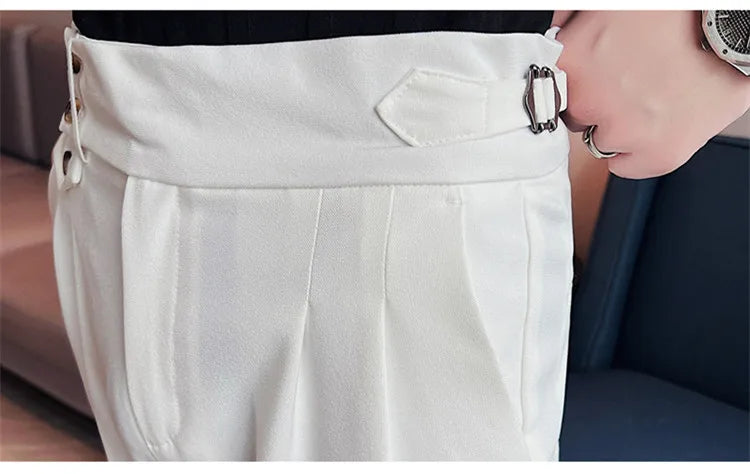 Slim Fit British Style Dress Pants