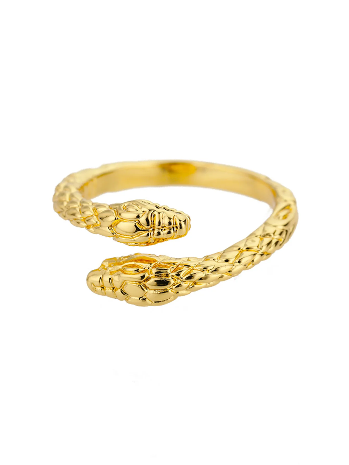 Snake Ring in 18K Gold Plated Stainless Steel