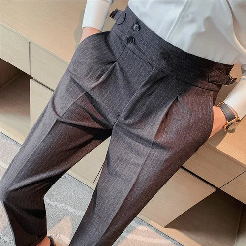 Men's slim fit office pants