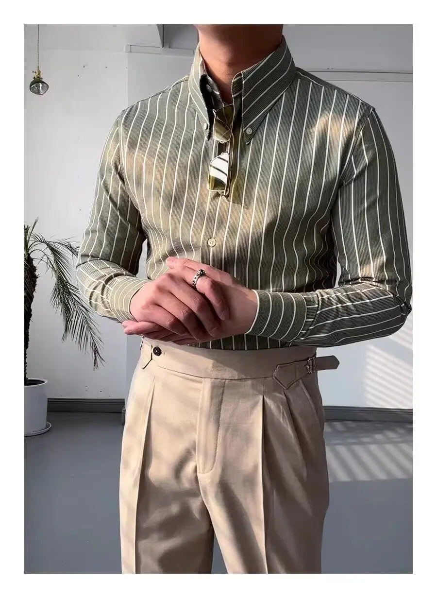 Striped Long Sleeve Shirt