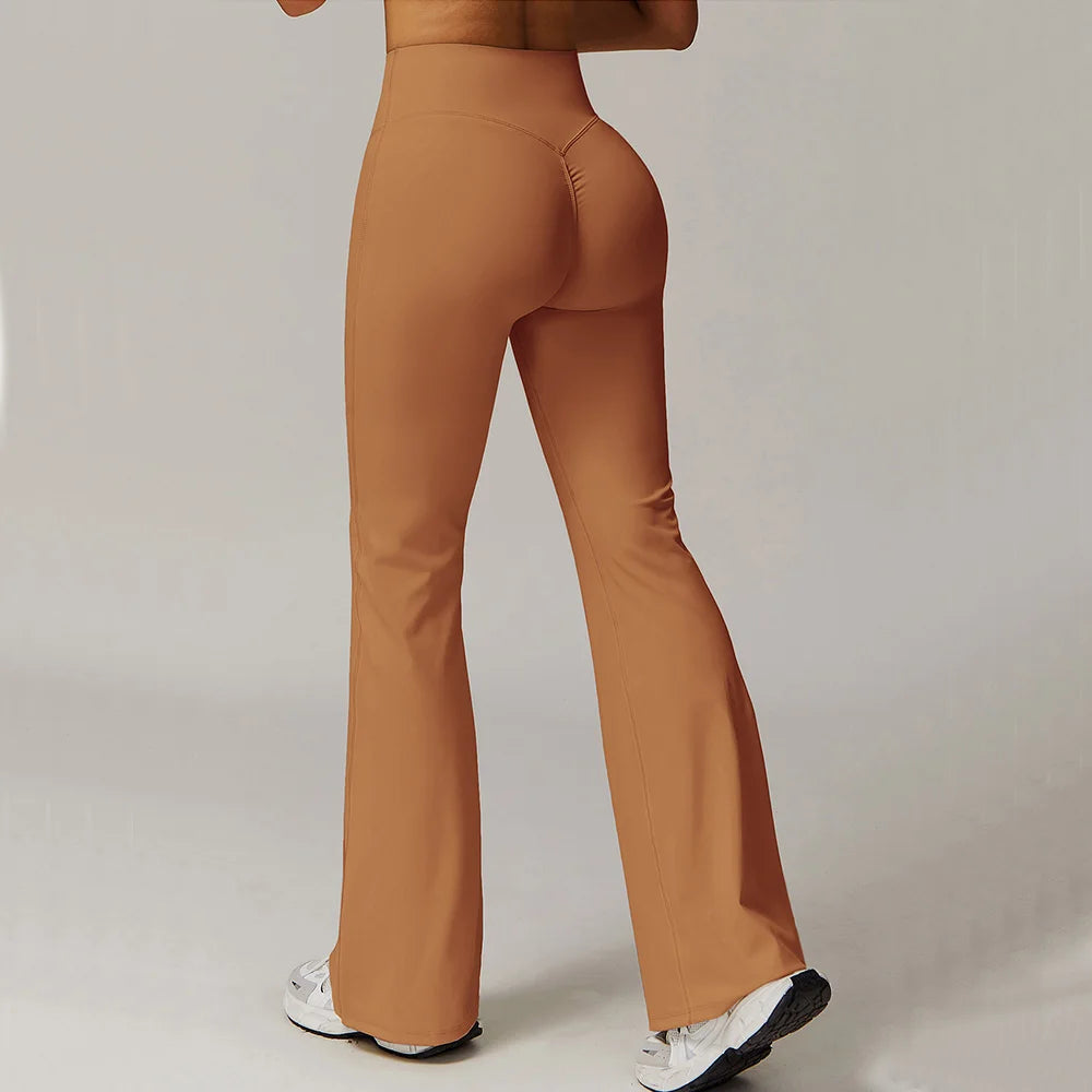 Bell-Bottom and Wide-Leg Leggings