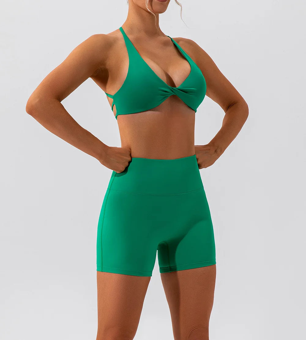 Sexy Women's Gym Top with Crease